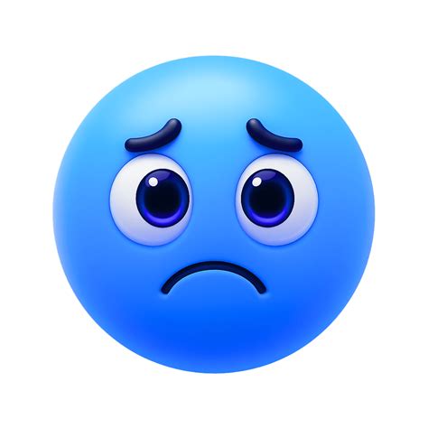 Frown Emoticon Emoji » PNG Emoji