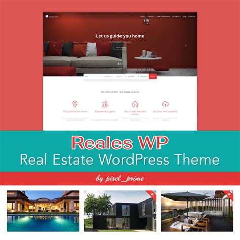 Reales WP - Real Estate WordPress Theme - MasterBundles