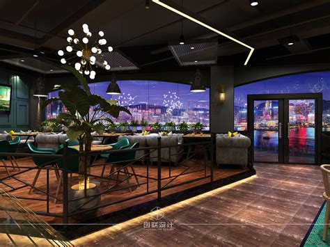 乐栈-主题餐吧|空间|室内设计|广州创联设计 - 原创作品 - 站酷 (ZCOOL)