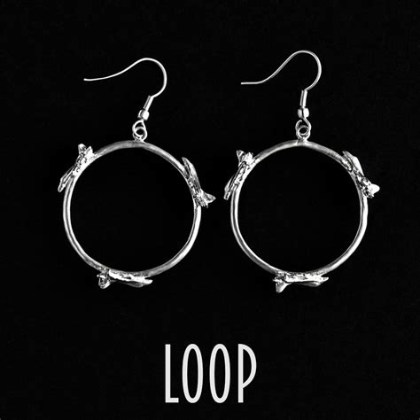 Shop Hoops Loop Fancy Long Earrings Online In India Deal – MILITARY ...