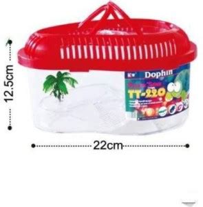 Askadeal Turtle house House Reptile Carrier with Cover and Handle ...