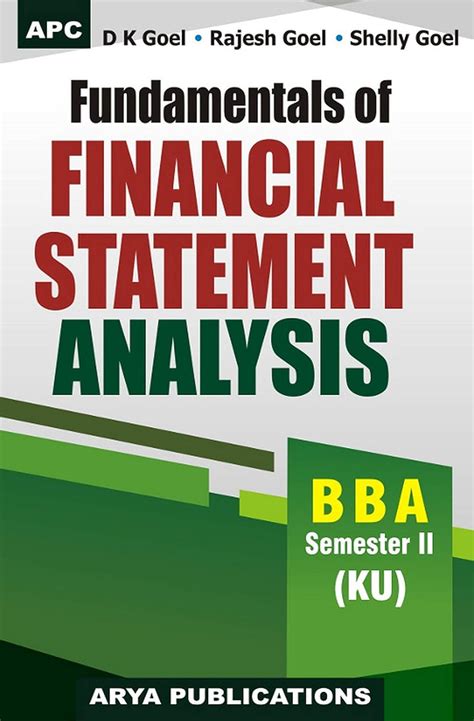 Buy Fundamentals of Financial Statement Analysis Semester II of BBA (KU ...