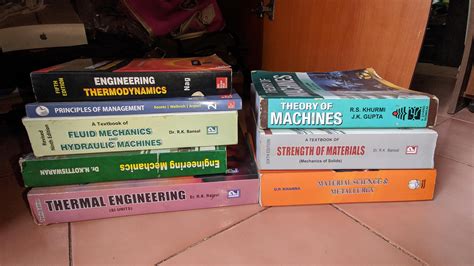 Mechanical Engineering Books for Sale : r/Chennai