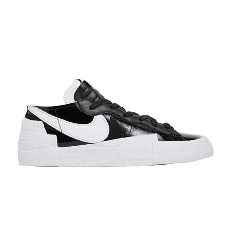 KAWS x sacai x Blazer Low 'Black Patent' – InsoleCrew