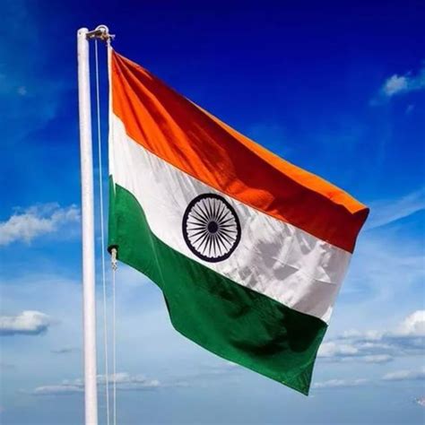 HK balloons Indian Flag/Tiranga Silk Both sides Printed Flag Suitable ...