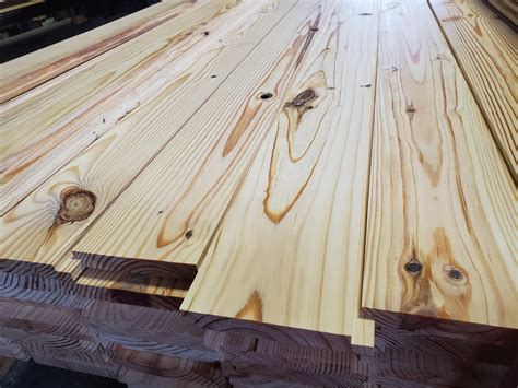 Select Knotty Pine Shiplap Nickel Gap | Heart Pine Floors | Southern Pine