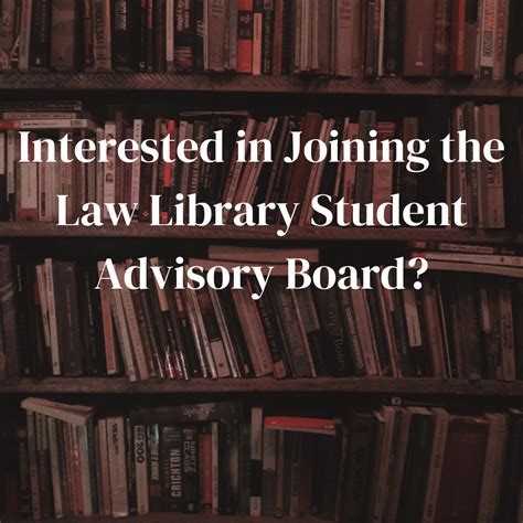Join the Law Library Student Advisory Board - Boston College Law ...