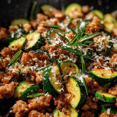 Why Ground Turkey & Zucchini Skillet is Perfect - Paradise Dishes