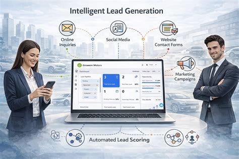 Automobile CRM Software for Dealers & Service Centers | Groweon