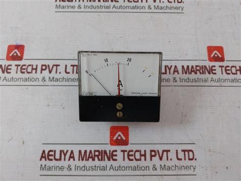 Mitsubishi Electric Ys-208 Ammeter 0-20/60 A~ Jis C 1102 – Aeliya Marine