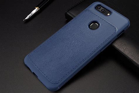 loginsmart Oneplus 5t Back Case Shock Proof Anti Slip Leather Pattern ...