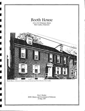 Fillable Online nc-chap Booth House - nc-chaporg Fax Email Print ...