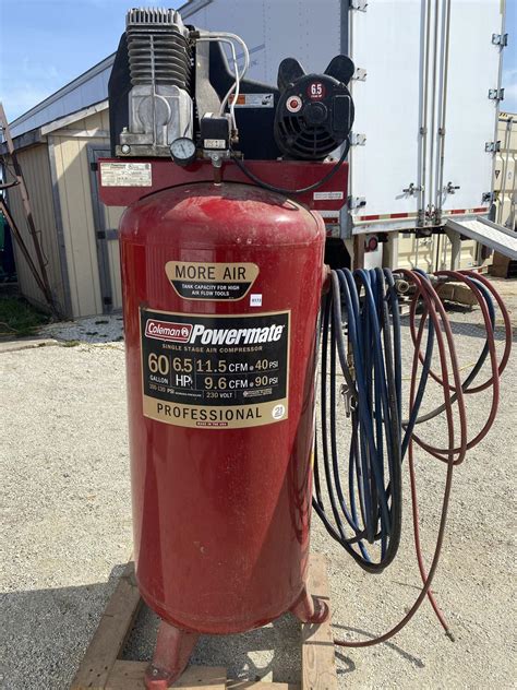 COLEMAN POWERMATE 60 GAL AIR COMPRESSOR