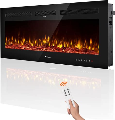 ifomaps 60 Inch Electric Fireplace Wall Mounted, India | Ubuy
