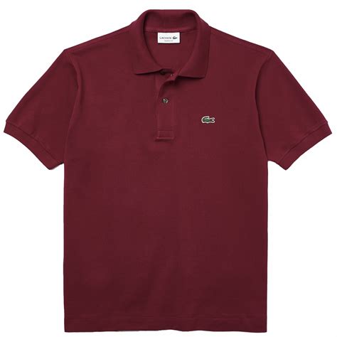 Lacoste 2 button polo shirt sales