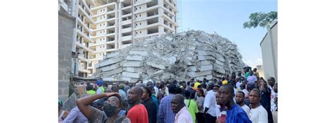Image result for Lagos High-Rise Collapse