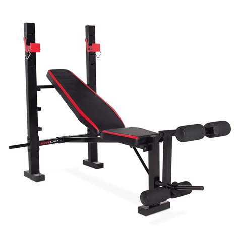 CAP Standard Weight Bench with Leg Press - Walmart.com