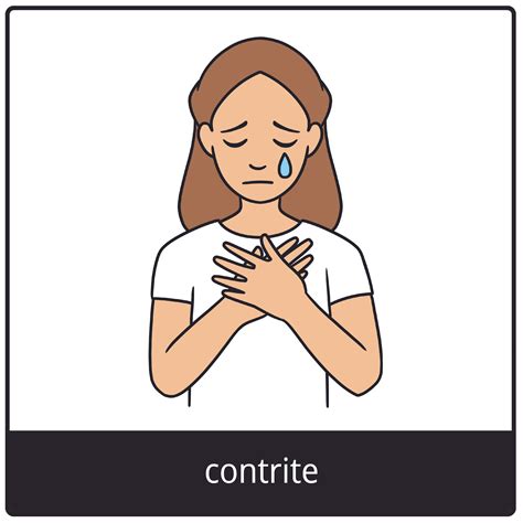 contrite