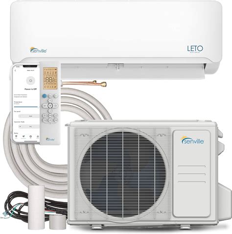 Senville LETO Series Mini Split Air Conditioner Heat Pump, 36000 BTU ...