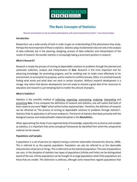 Basic Statistics PDF 的图像结果