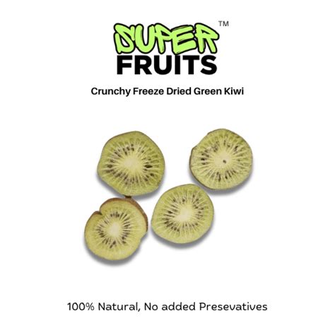 Buy Freeze Dried Green Kiwi | Spotless Fruits India