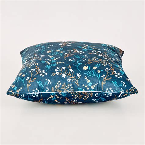 Buy Evan Geranium Set of 2 Printed Cushion Covers - 40x40cm from Home ...