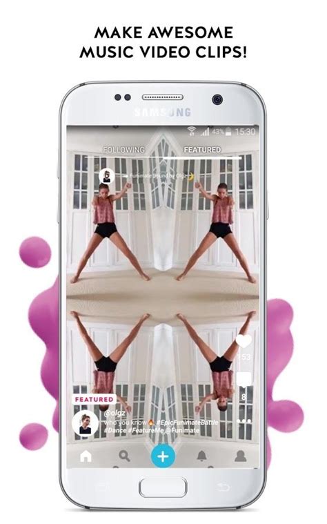 Funimate, un editor video musicale con effetti speciali