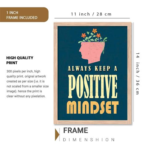 Motivational Framed Quotes for Home & Office - Kotart