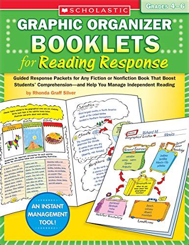 Buy Graphic Organizer Booklets for Reading Response: Grades 4 6: Guided ...