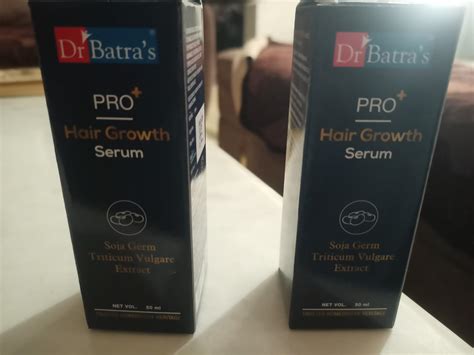 Buy Dr Batra's Pro+ Hair Growth Serum 50 gm, Natural Serum Pack of 2 ...