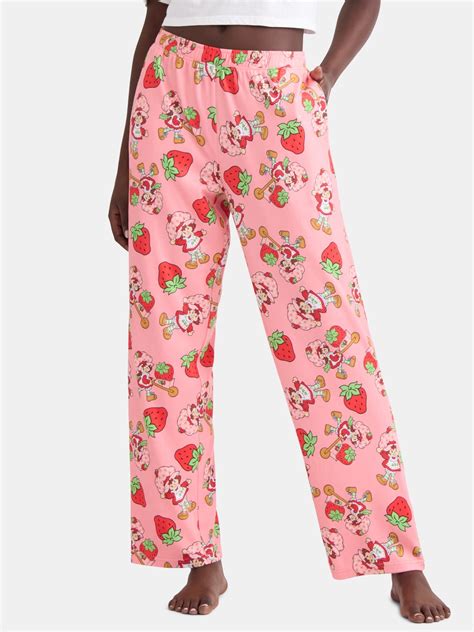 Strawberry Shortcake Women's Print Pajama Pants, Sizes XS-3X - Walmart.com