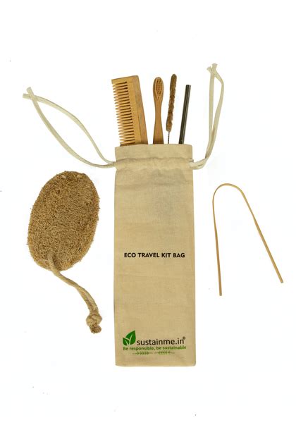 Sustainme Eco-Travel Kit Bag – sustainme.in