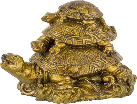 Buy Generic Vastu Feng Shui Three Tiered Tortoises for Longevity ...