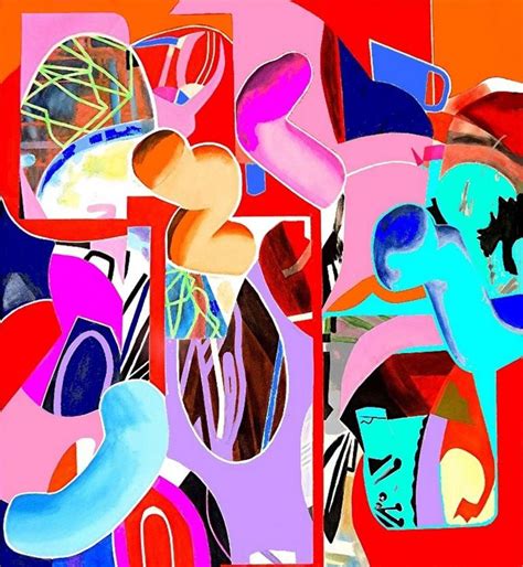 Alien Technology Painting by Barron Holland | Saatchi Art