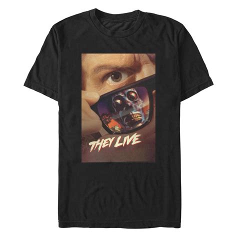 Men's They Live Sunglasses Poster Graphic T-Shirt - Walmart.com
