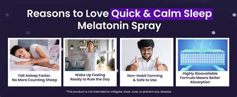 Healthyr-U Quick & Calm Sleep Melatonin Spray | Melatonin 3mg per ...
