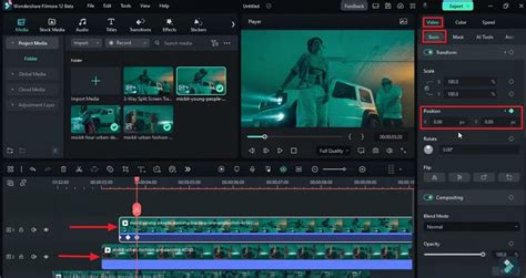 Image result for Full Split Screen Tutorial in Filmora 9