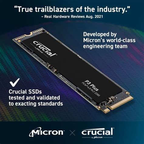 Crucial CT1000P3PSSD8 1000 GB Desktop, Laptop Black PCIe NVMe Internal ...