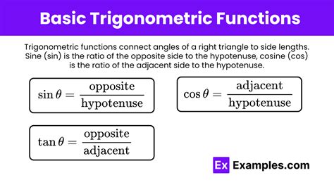Trigonometry (Notes & Practice Questions) - ACT Exam