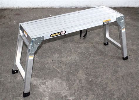 Image result for Adjustable Work Platform Ladder