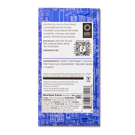 Kissed Mermaids Dark Chocolate Coconut Bar – Xocolatl Small Batch Chocolate