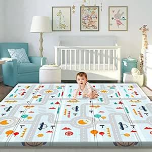 Nikrim™Baby Folding Mat Play Foam Crawl Waterproof Portable Kids Baby ...