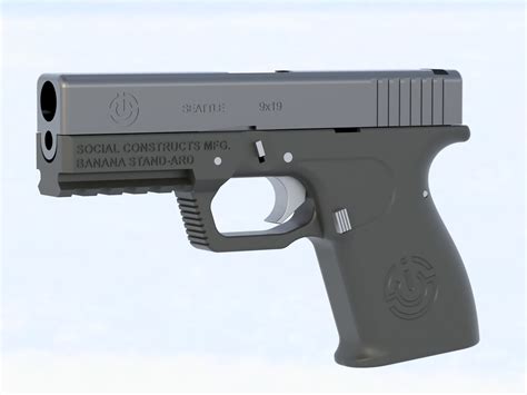 3d printed glock frame file - atlasero