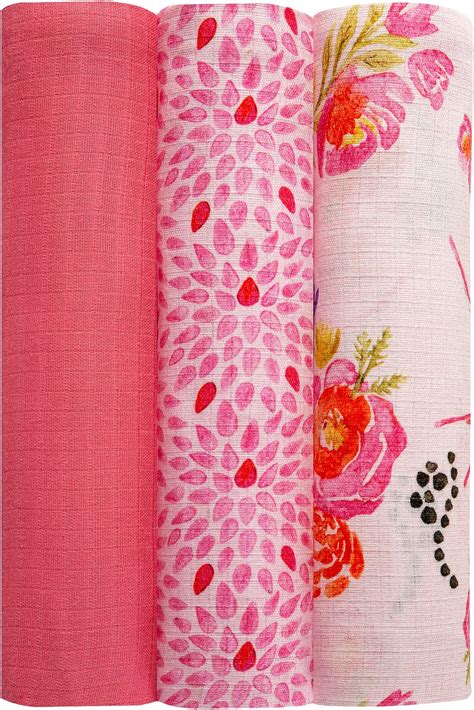 Amazon.com: Baby Muslin Swaddle Blanket Muslin Swaddle Blankets Baby ...