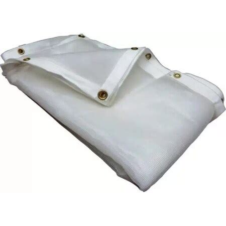 Tarps Now Heavy Duty Tarp, 10 ft x 10 ft, 50 Mil, White, 100% Virgin ...