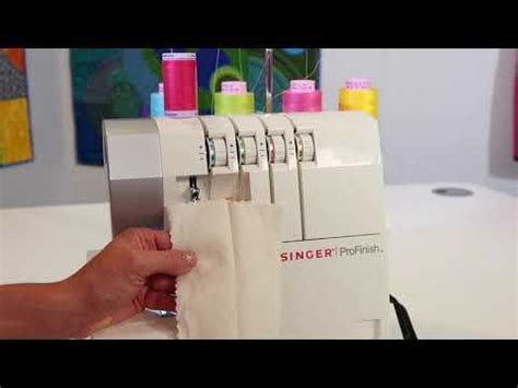 Image result for How to Thread Singer ProFinish Serger
