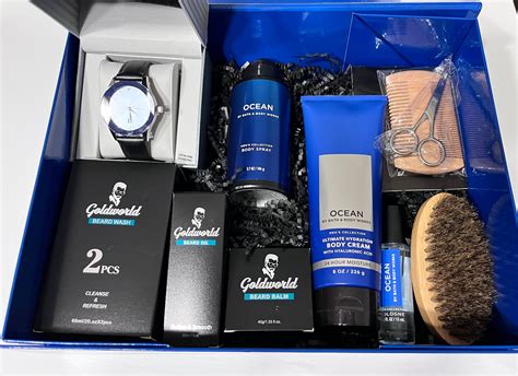 Mens Gift Basket Gifts for Him Valentines Day Gifts for Men Anniversary ...