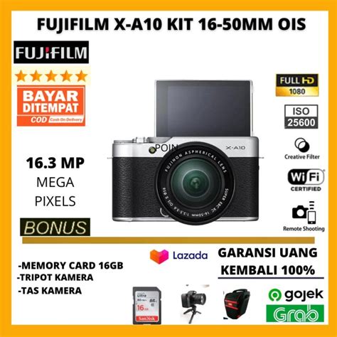 Jual fujifilm xa10 kit 16-50mm [free accesoris kamera] - Jakarta Pusat ...