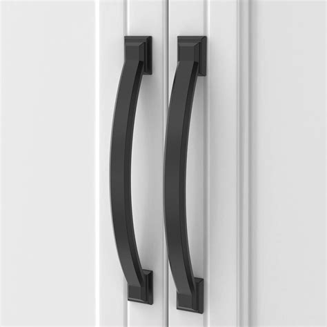Asidrama 10 Pack 4 Inch(102mm) Matte Black Kitchen Cabinet Handles ...