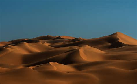 landscape, Rub, Al khali, Desert, United, Arab, Emirates, Arabia, Dune ...